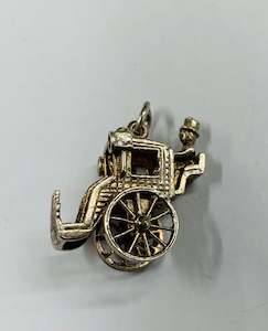 Silver Jewellery: Silver Carriage Charm