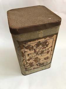 Linseed Liquorice and Chlolform Lozenge Tin