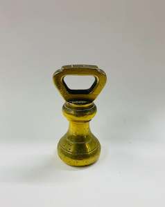 Brassware: Avery 1 pound bell weight