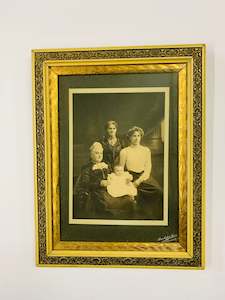 Victorian Standish and Preece photograph in ornate frame