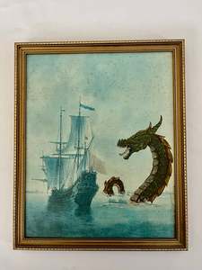 Bespoke Art "Beware of the Sea Beast"