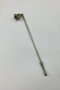 Vintage silver plated candle Snuffer