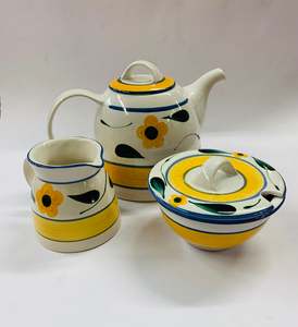 Temuka Cottage Garden tea set