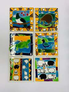 6 New Zealand tiles Te Huia