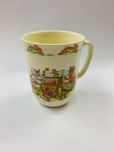 Toby Jugs: Royal Doulton Bunnykins mug Golden Jubilee Celebration