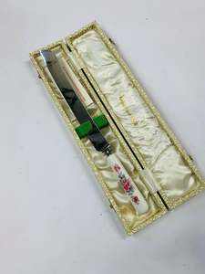 Cutlery 1: Royal Crown Derby posies bread knife