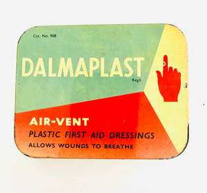 Collectable Dalmaplast Air-Vent Plastic First Aid