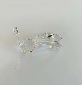 Figurines And Ornaments: Swarovski Crystal Peacock