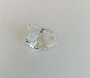 Figurines And Ornaments: Swarovski Crystal Mini Swan