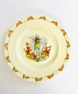 Bunnykins Blast Off Plate