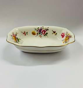 Plates And Platters: Royal Crown Derby Posies oval bowl