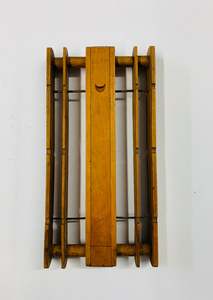 Decorative Wooden Ware: Antique Wooden fishing float winder