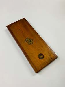 Decorative Wooden Ware: Antique wooden Pencil case