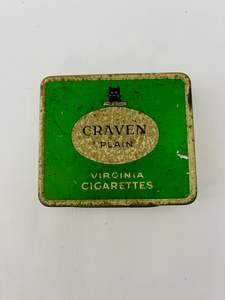 Collectable Tins: Craven Plain Green Collectable Tin