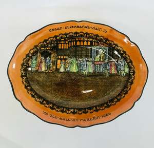 Royal Memorabilia: Royal Doulton Old Moreton Oval Bowl