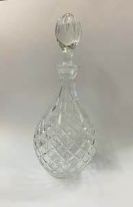 Glass And Crystal: Crystal wine or whisky decanter
