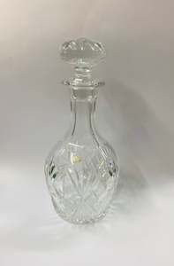 Glass And Crystal: Czechoslovakia crystal whisky decanter