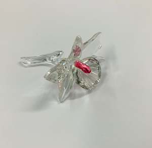 Glass And Crystal: Swarovski crystal flower