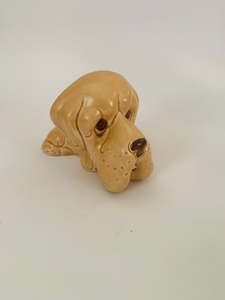 Chinaware: SylvaC Pottery Big Head Bloodhound Dog