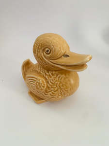 SylvaC Pottery Medium Size Tan Duck
