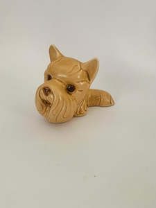 Chinaware: SylvaC Pottery Big Head Terrier Dog