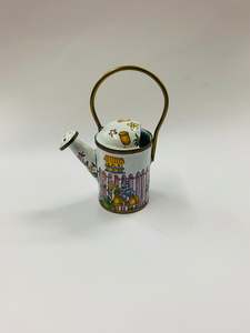 Small enamel watering can