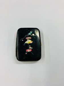 Home Decor: Edwardian Vesta case with paua detail