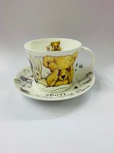 Oversized Monster Teddy bear cup and saucer