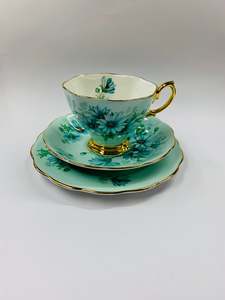 Cups And Saucers: Royal Albert Marguerite trio