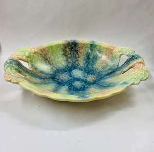Large Sylvac trickle glaze bowl