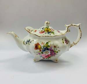 Chinaware: Hammersley Howard Sprays signed teapot