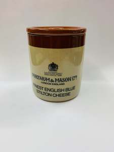 Pottery: Fortnum and Mason Stilton cheese pot