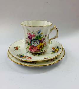 Hammersley hand painted Howard Sprays trio