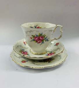 Cups And Saucers: Royal Albert Tranquility trio