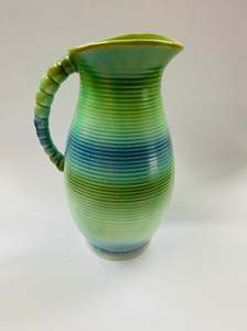 Decanter And Jugs: Shorter and Sons Art deco jug
