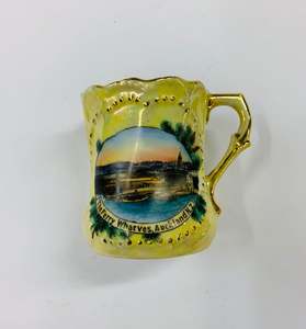 Kiwiana: The Ferry Wharves Auckland souvenir jug