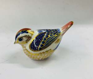 Royal Crown Derby Goldcrest paperweight
