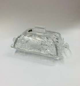 Crystal Butter dish