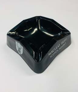 Glass And Crystal: Macleay Duff Scotch Whisky large ashtray