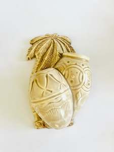 Clocks Mirrors And Frames: Beswick Palm Tree Wall Vase