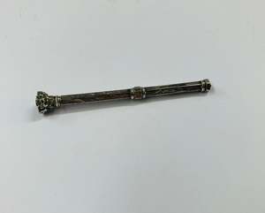 Brass And Metalware: Sterling silver propelling pencil