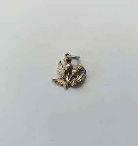 Sterling Silver Scottish Thistle Charm