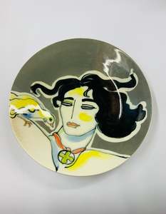 Pottery: Campbell Hagen studio pottery bowl