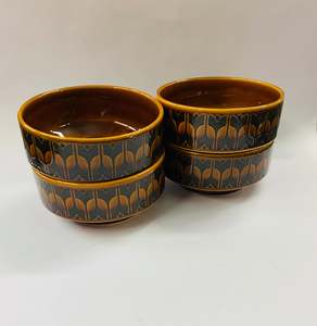 Set 4 Hornsea Heirloom bowls