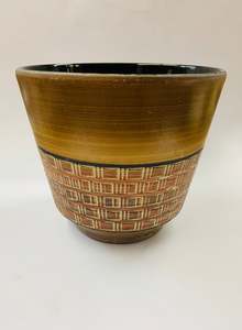 Pottery: German retro Midcentury planter