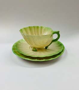 Belleek black mark Neptune trio