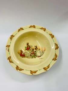 Royal Doulton Bunnykins bowl Breakfast time