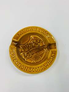McCallums Perfection Scots Whisky Ashtray