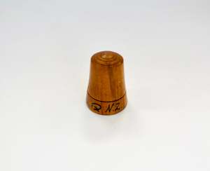 New Zealand Made Wooden Rimu Thimble