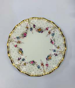 Plates And Platters: Royal Crown Derby Antoinette plate